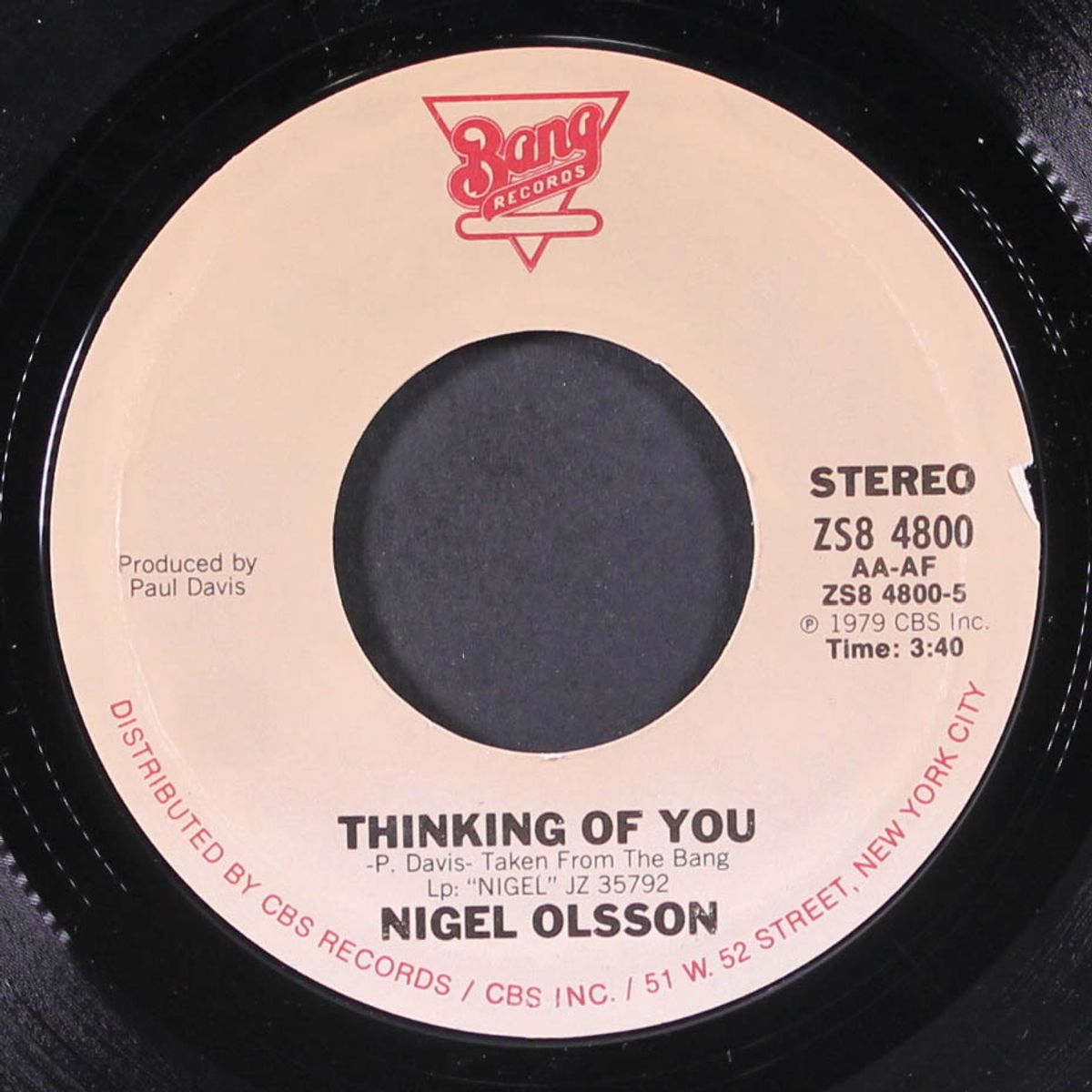 little bit of soap / thinking of you by NIGEL OLSSON