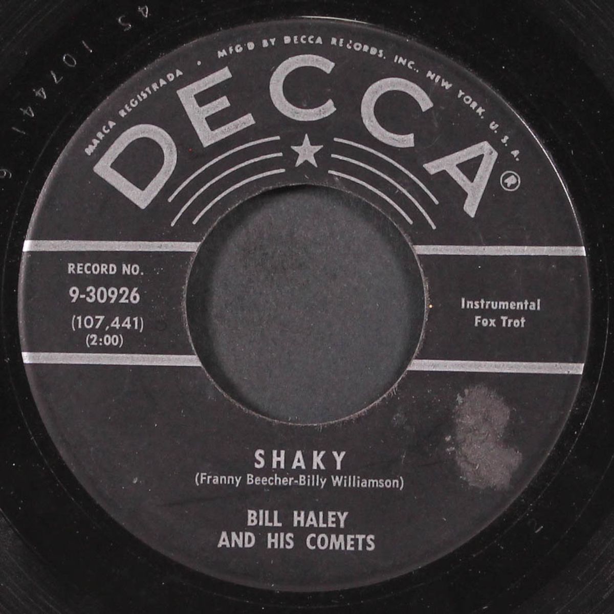 caldonia / shaky by BILL HALEY & COMETS