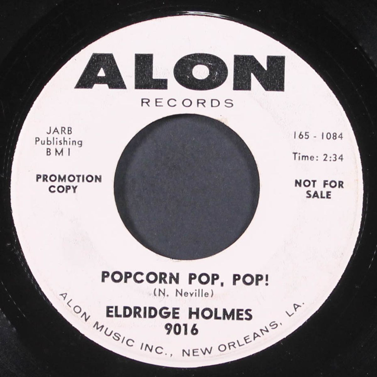 popcorn, pop, pop / be my baby by ELDRIDGE HOLMES