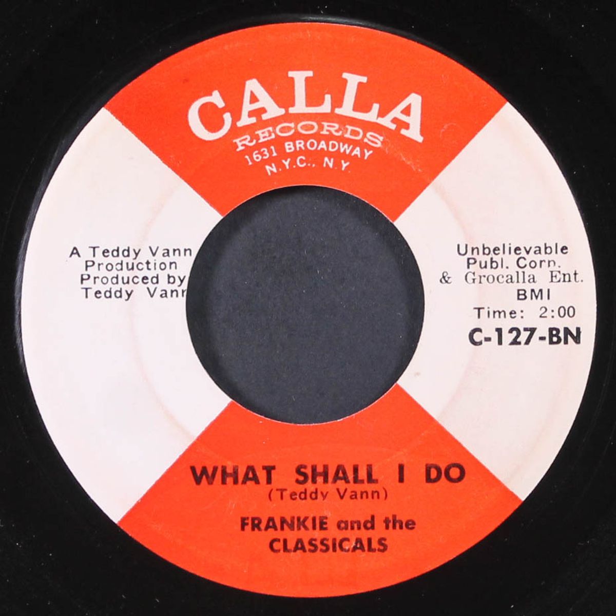 what shall i do / good-bye love by FRANKIE & CLASSICALS