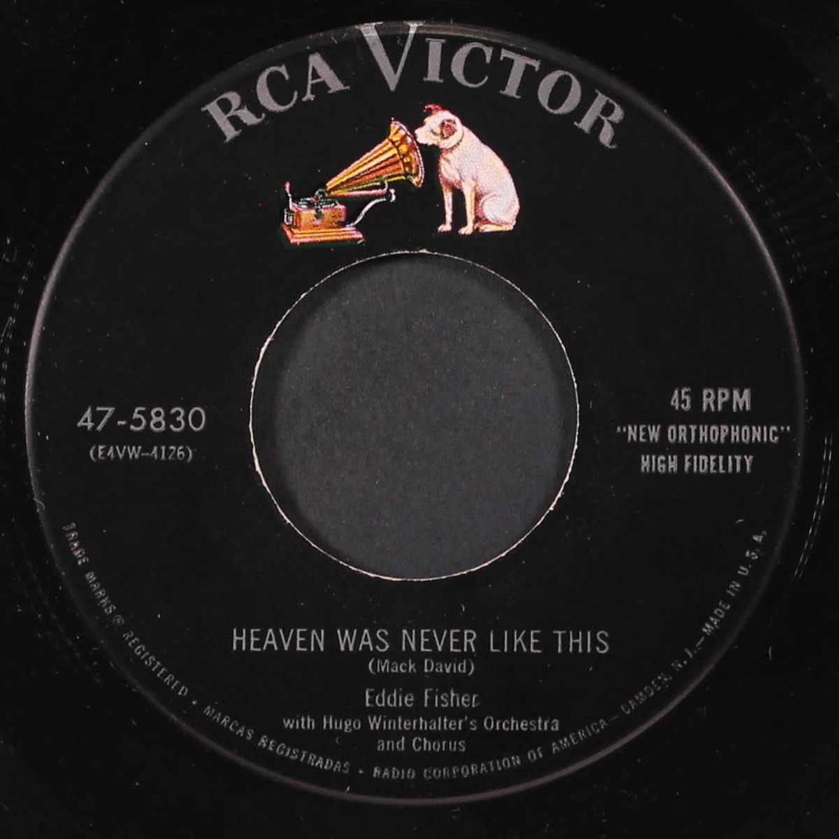 i need you now / heaven was never like this by EDDIE FISHER