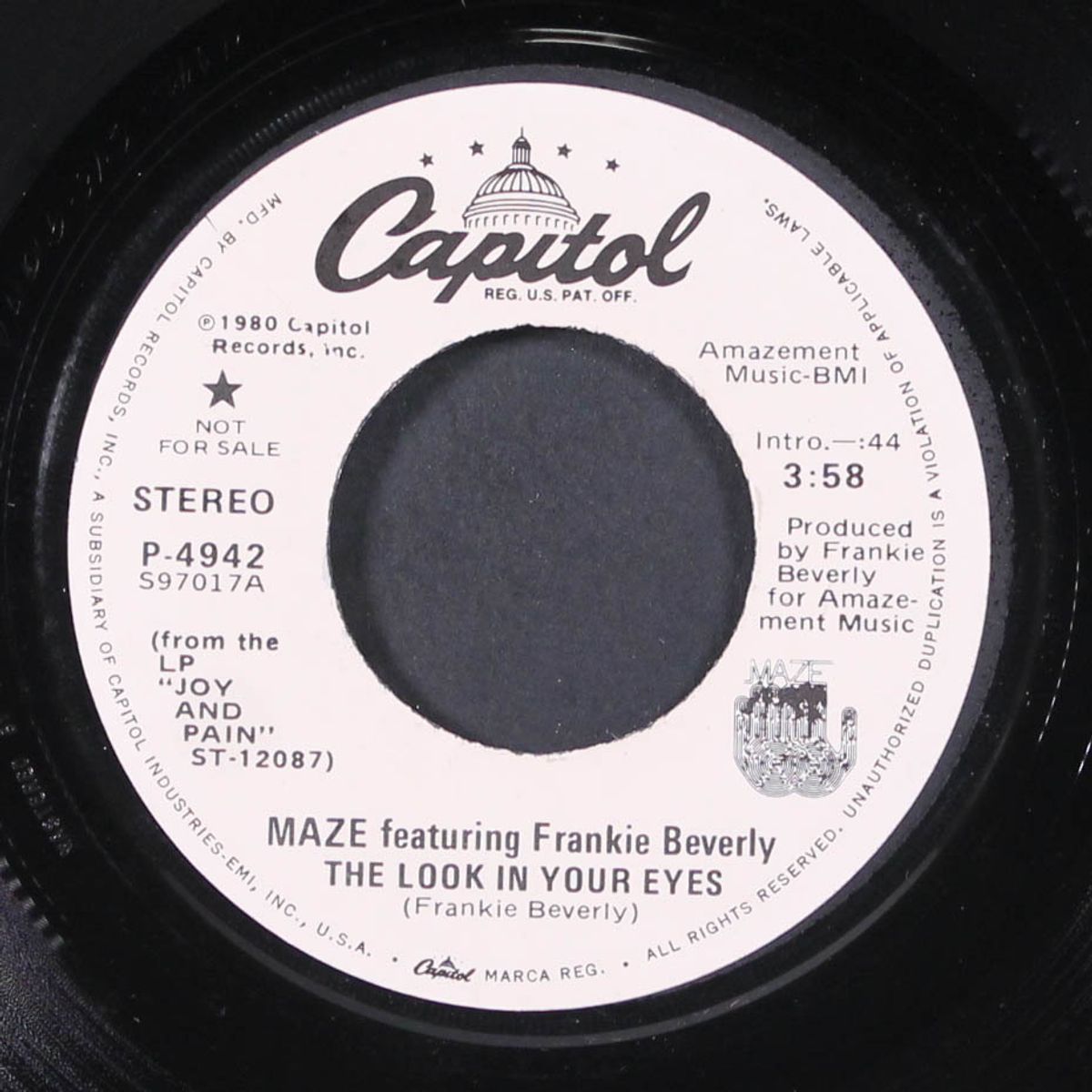 the look in your eyes / mono by MAZE