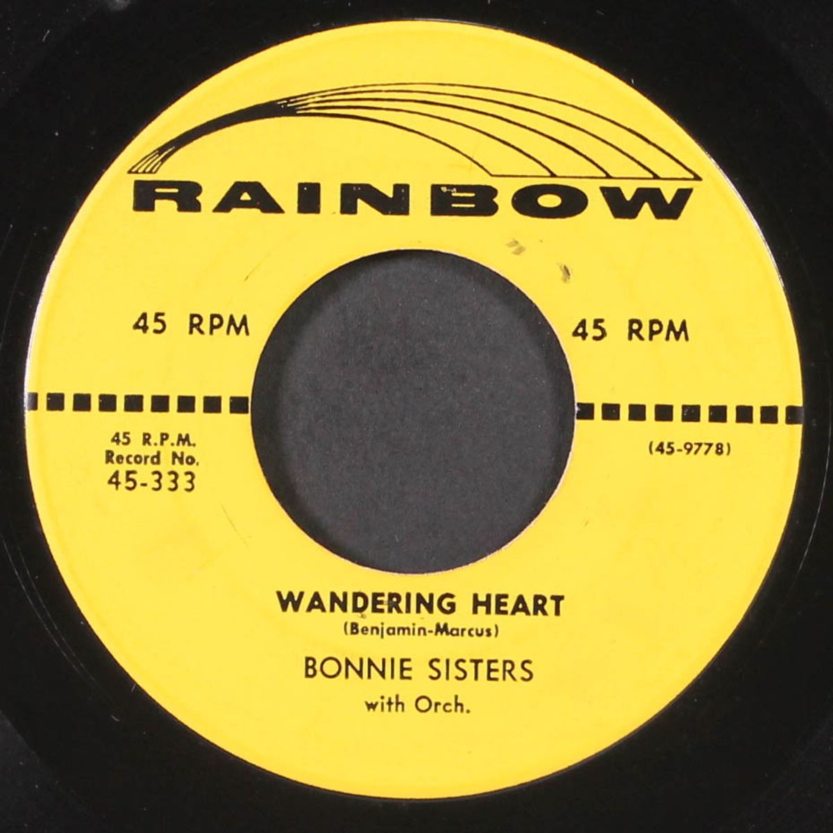 track that cat / wandering heart by BONNIE SISTERS