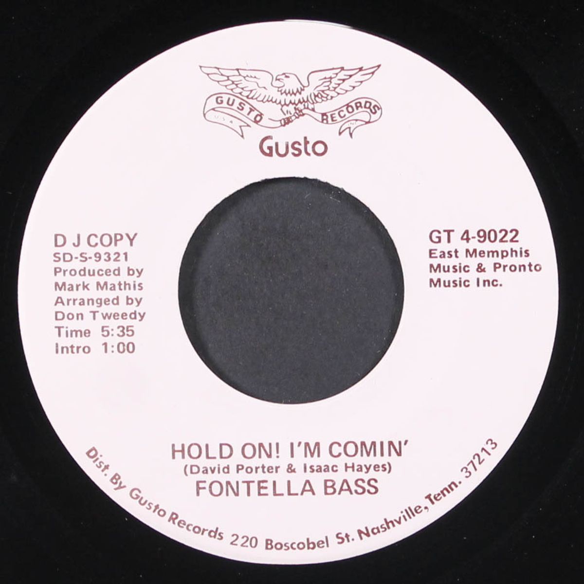 hold on i'm comin' / same by FONTELLA BASS