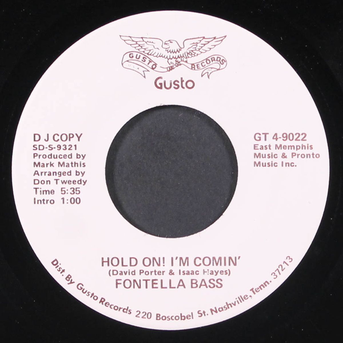 hold on i'm comin' / same by FONTELLA BASS