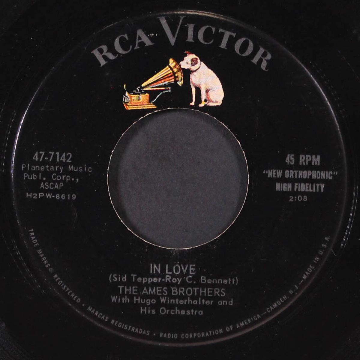 little gypsy / in love by AMES BROTHERS