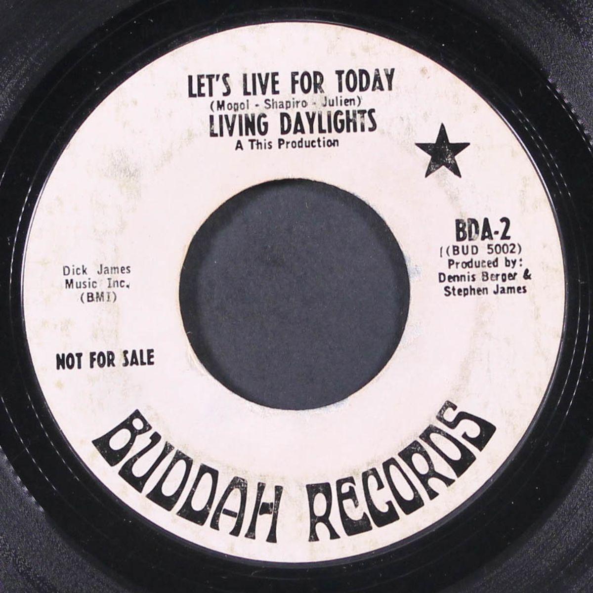let's live for today / i'm real by LIVING DAYLIGHTS