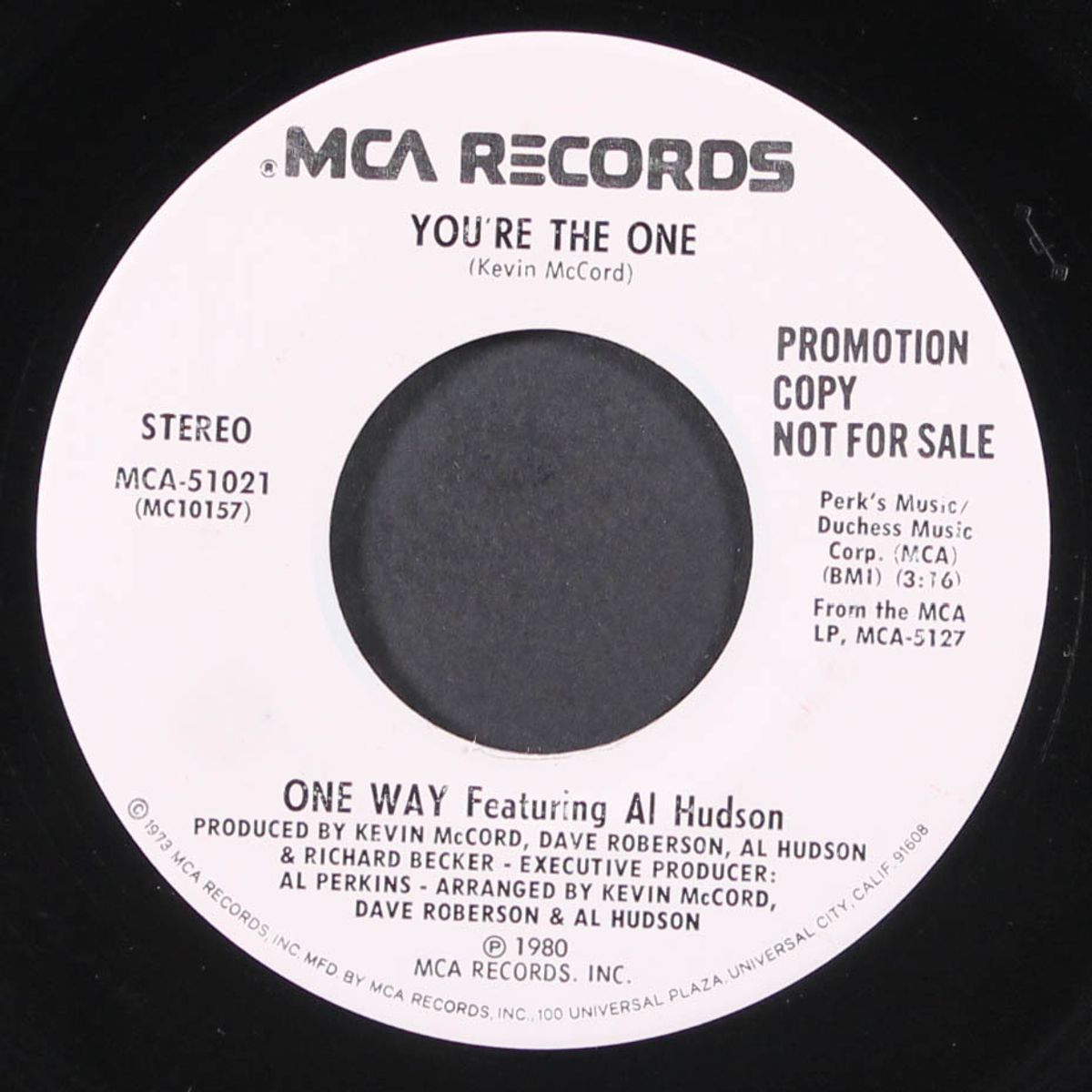 you're the one / something in the past by ONE WAY FEATURING AL HUDSON