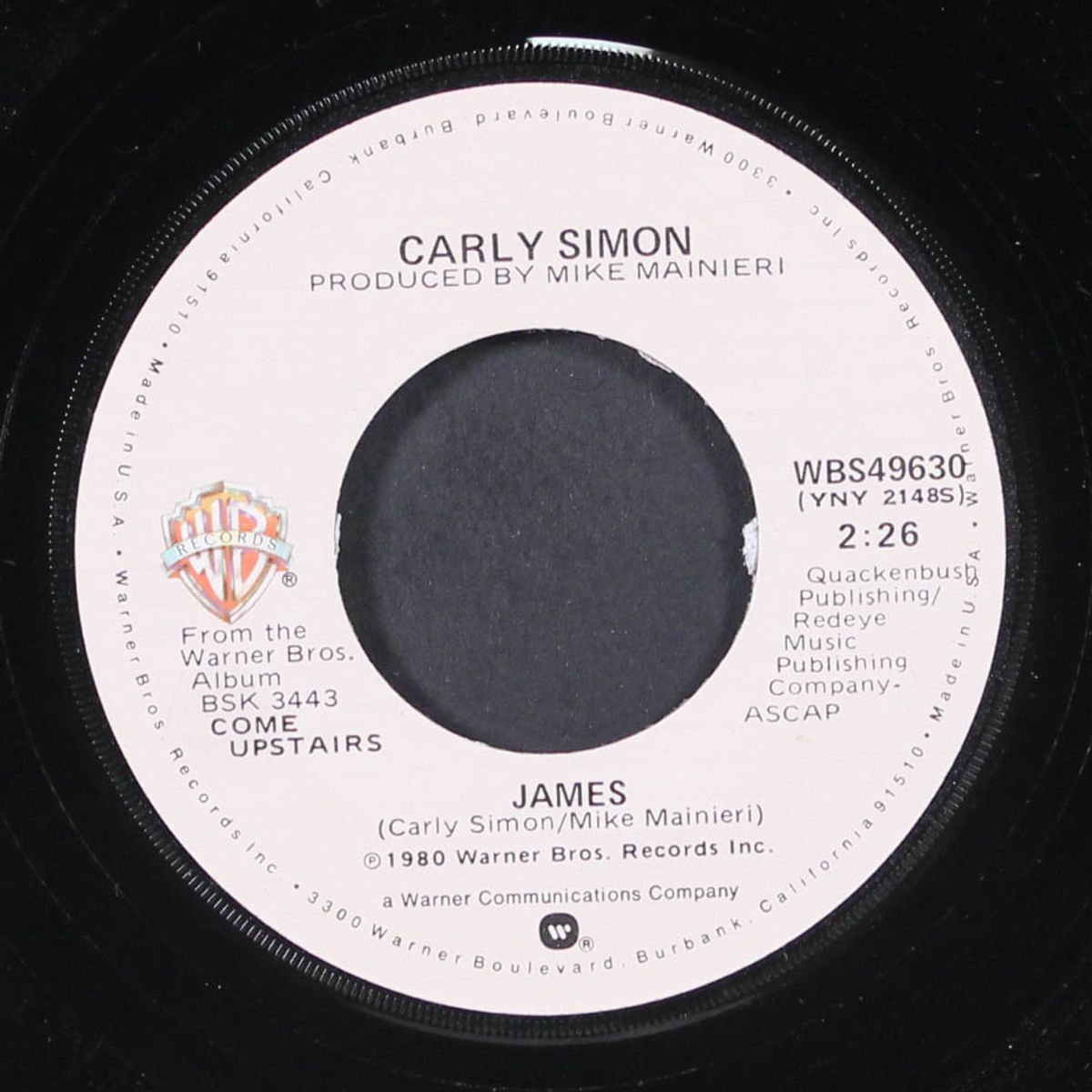 take me as i am / james by CARLY SIMON