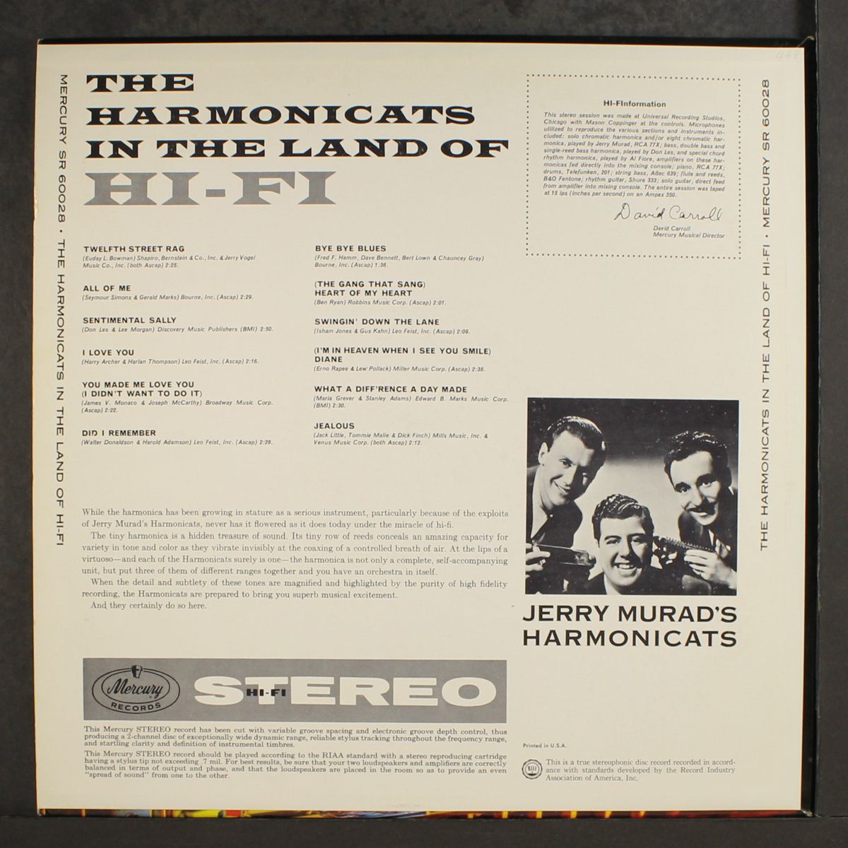 in the land of hi-fi by HARMONICATS
