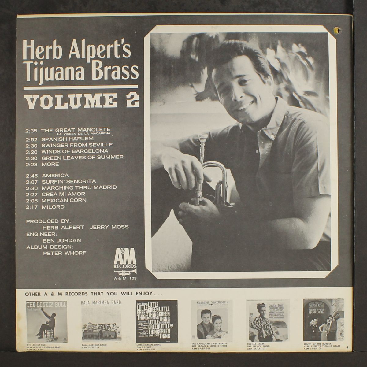 volume 2 by HERB ALPERT & TIJUANA BRASS