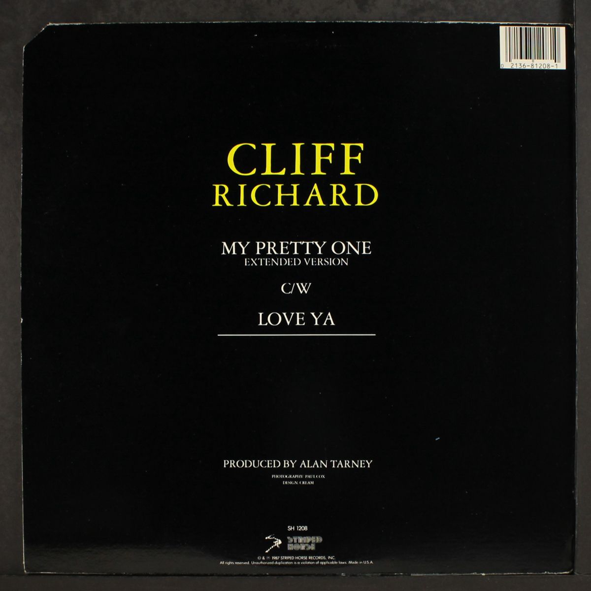 my pretty one / love ya by CLIFF RICHARD