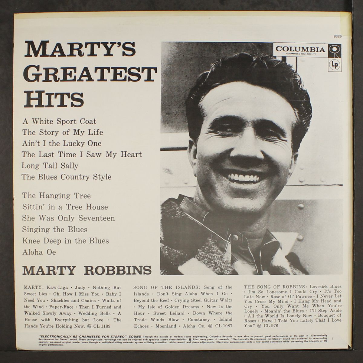 marty's greatest hits by MARTY ROBBINS