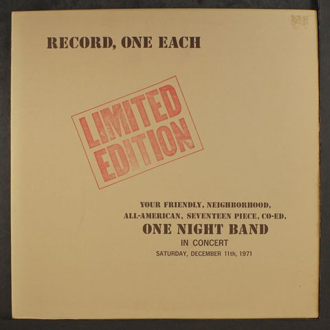 ONE NIGHT BAND