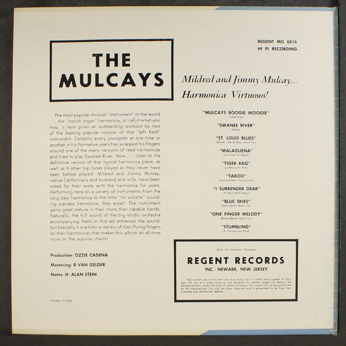harmonica's by MULCAYS