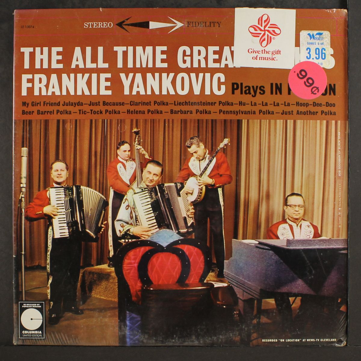 the all time great polkas by FRANKIE YANKOVIC