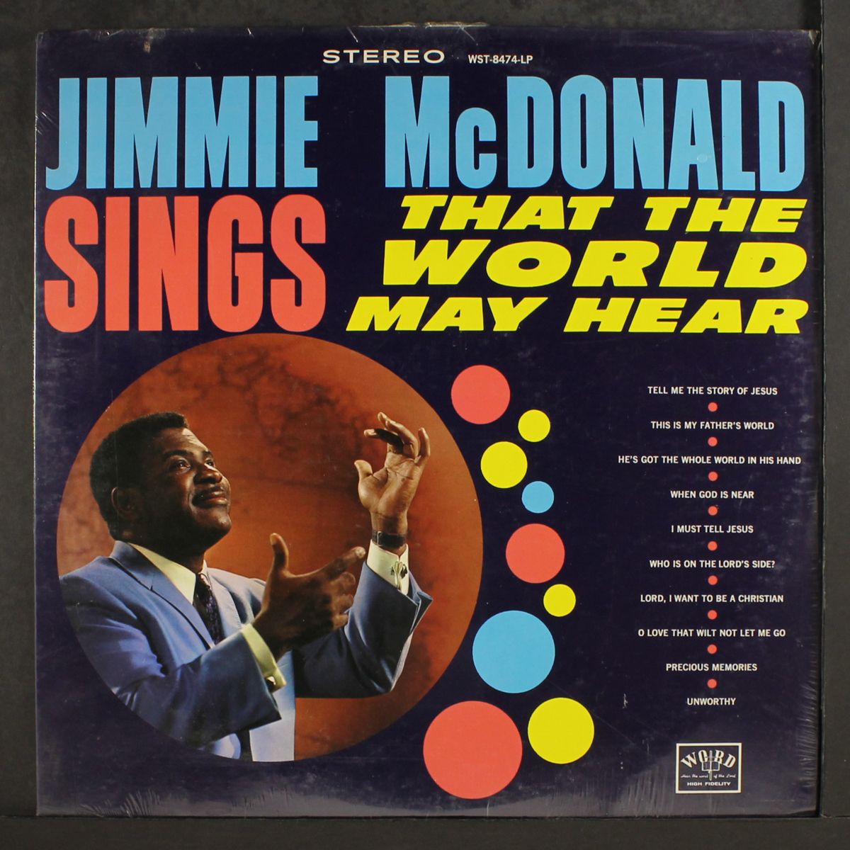 sings that the world may hear by JIMMIE MCDONALD