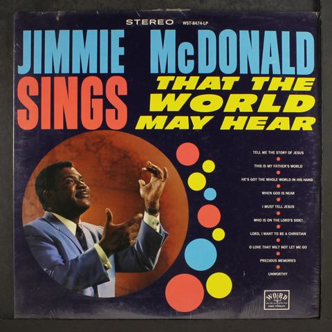 JIMMIE MCDONALD