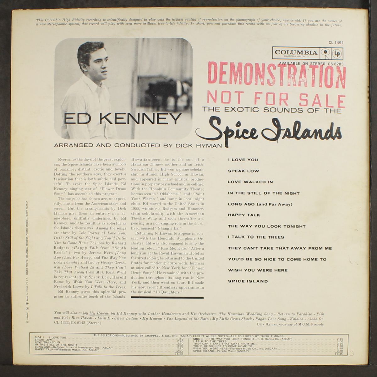 spice islands by ED KENNEY