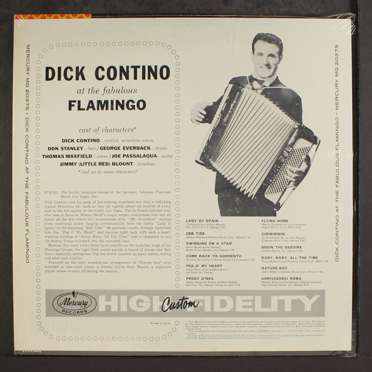 at the flamingo in las vegas by DICK CONTINO