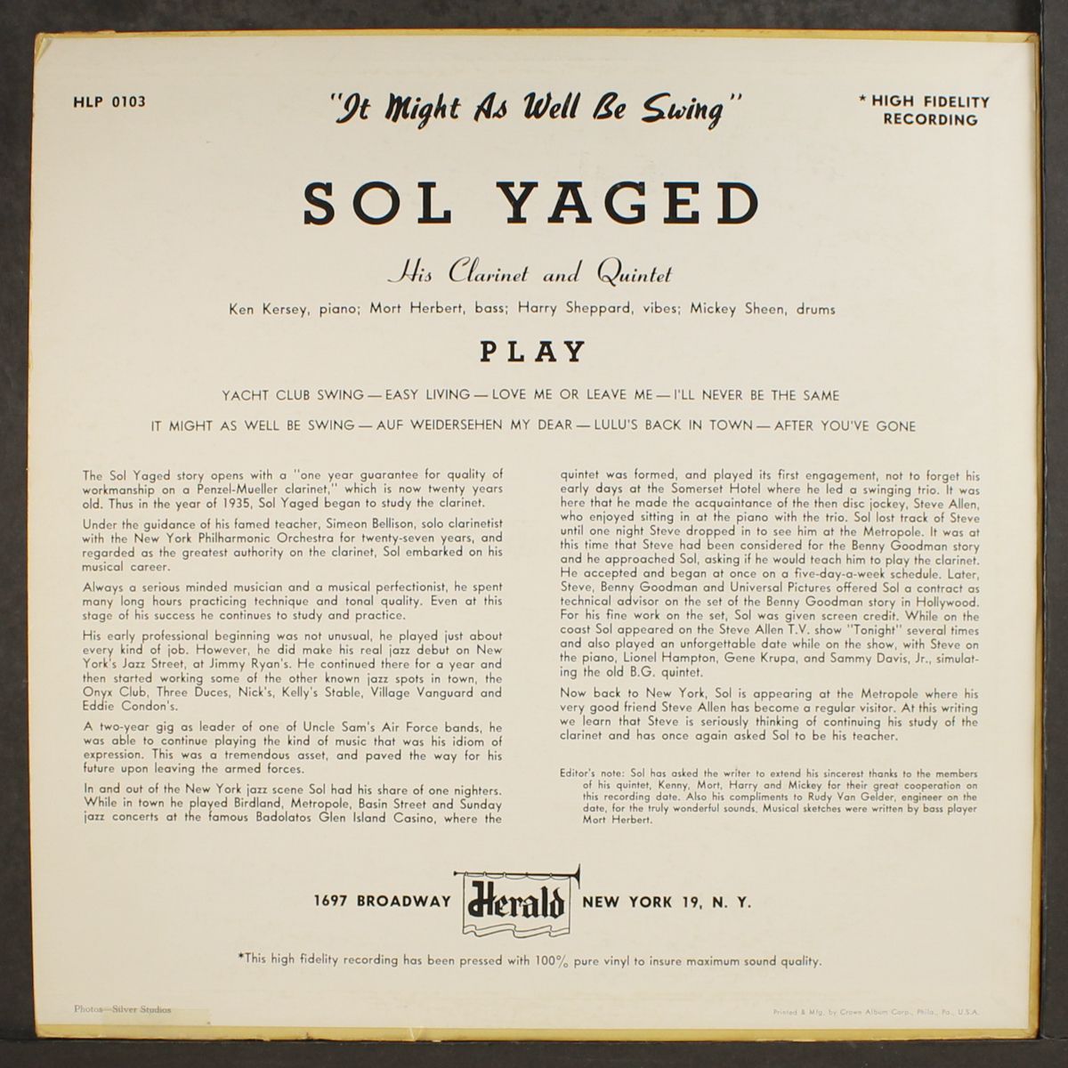 it might as well be spring by SOL YAGED