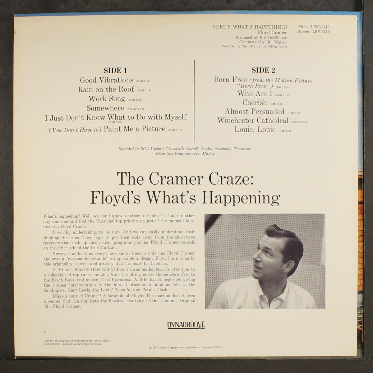 here's what's happening by FLOYD CRAMER