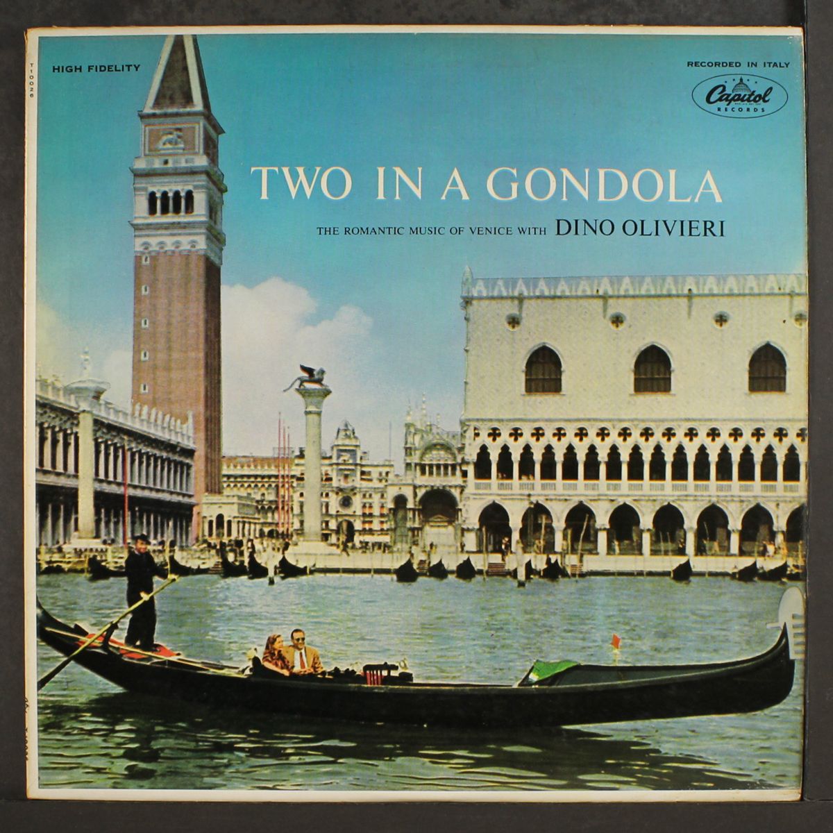 two in a gondola by DINO OLIVIERI