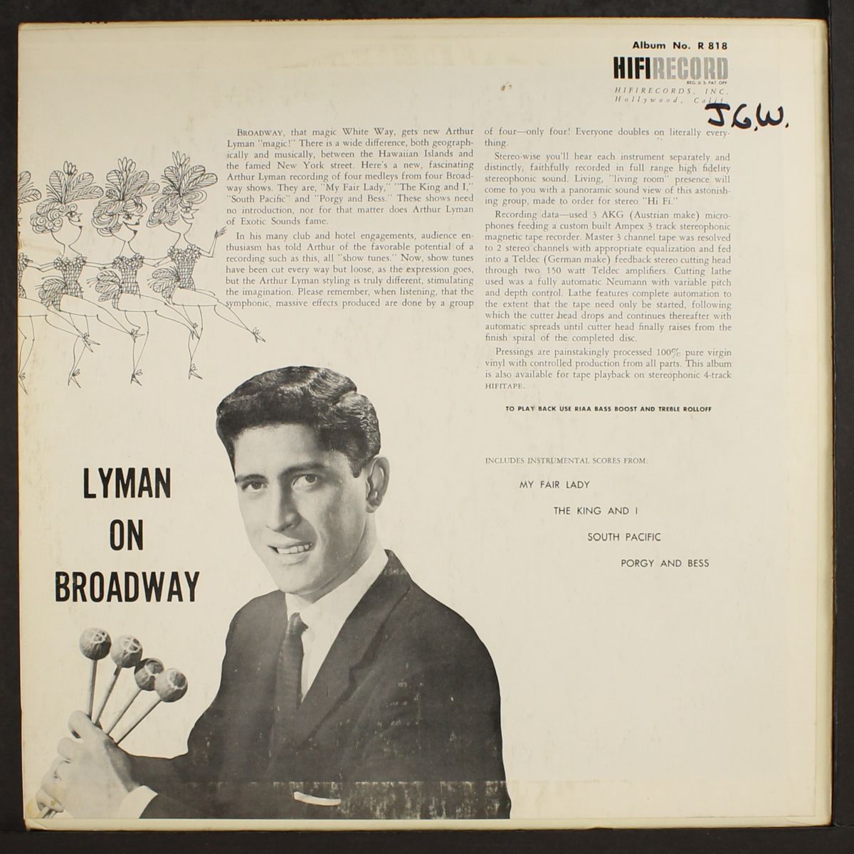 on broadway by ARTHUR LYMAN