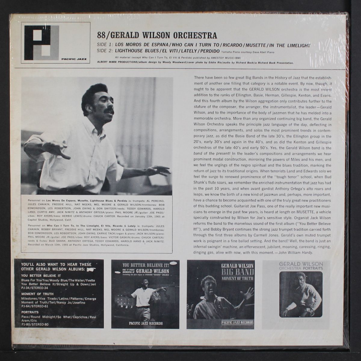 on stage by GERALD WILSON
