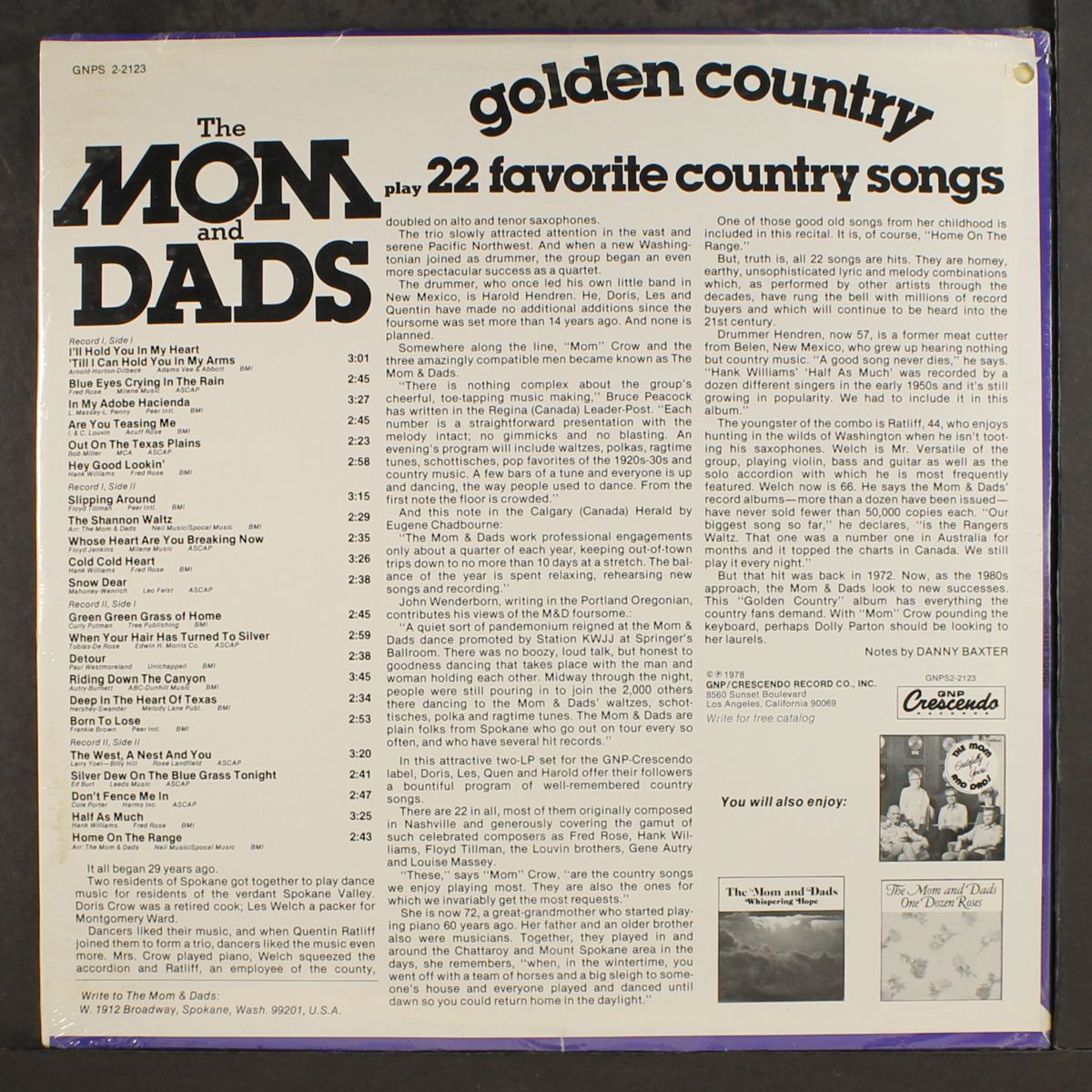 22 favorite country songs by MOM AND DADS