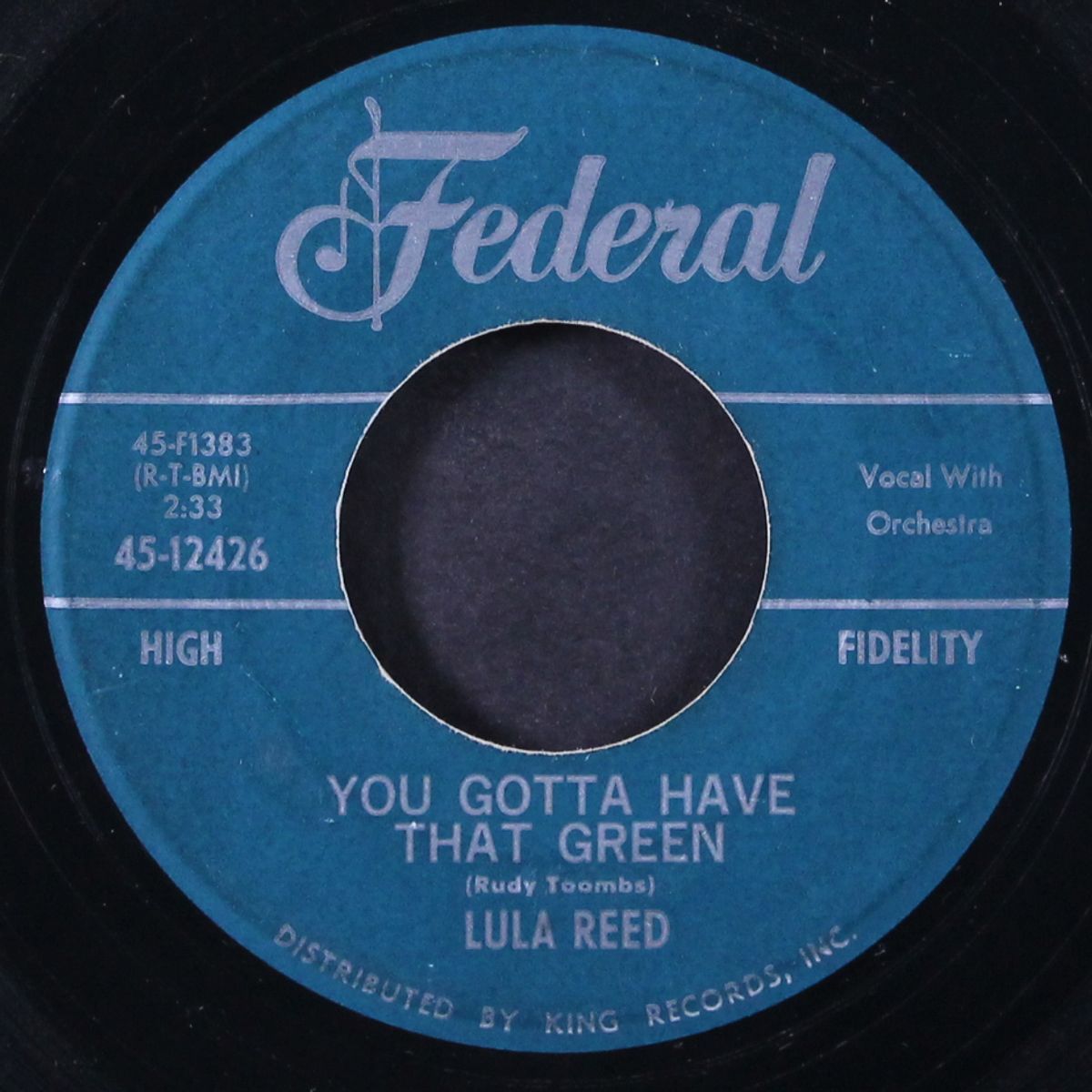 you gotta have that green / know what you're doing by LULA REED
