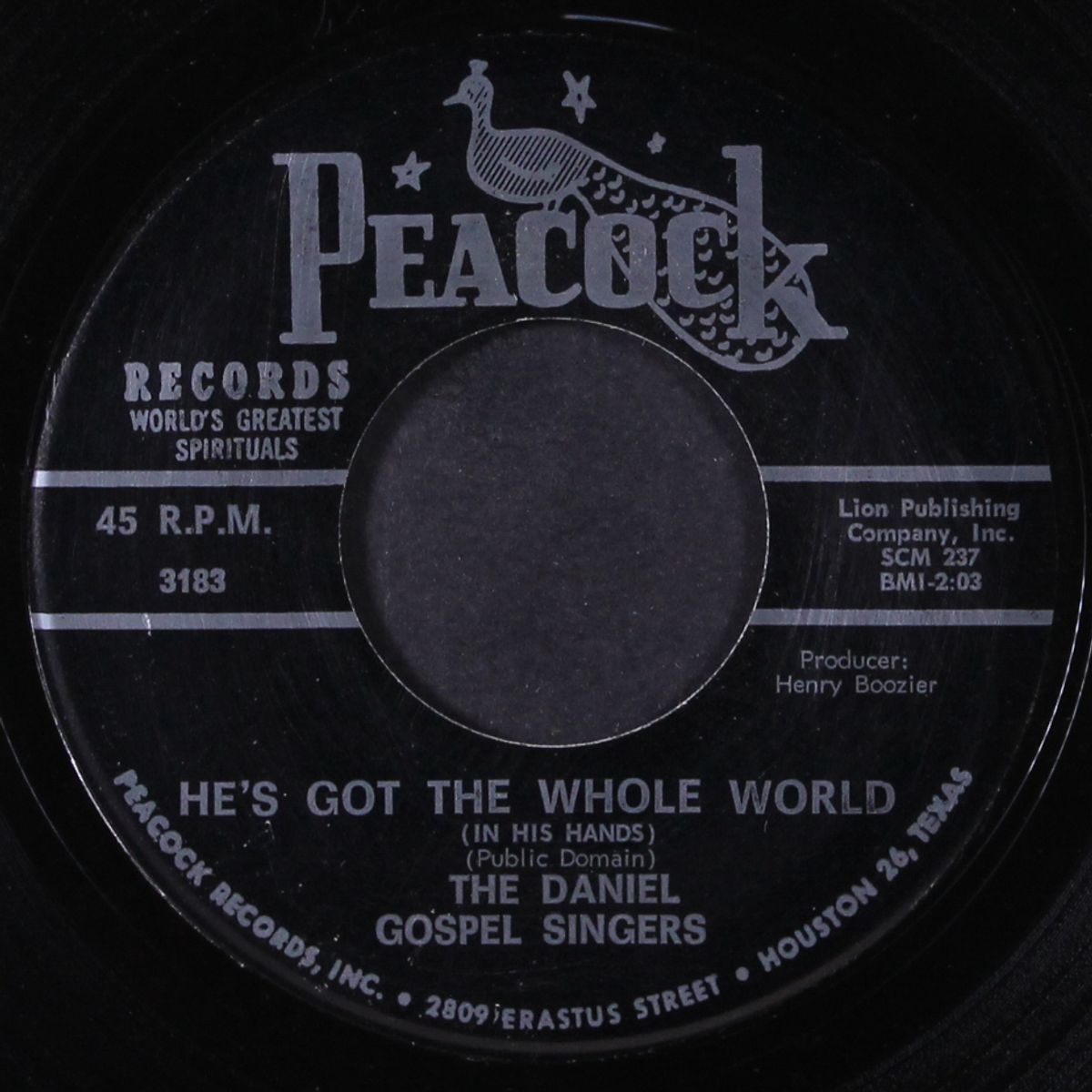 were you there / he's got the whole world by REV. W. LEO DANIELS