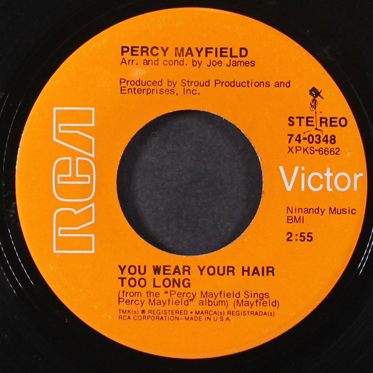 you wear your hair too long / the highway is like a woman by PERCY MAYFIELD
