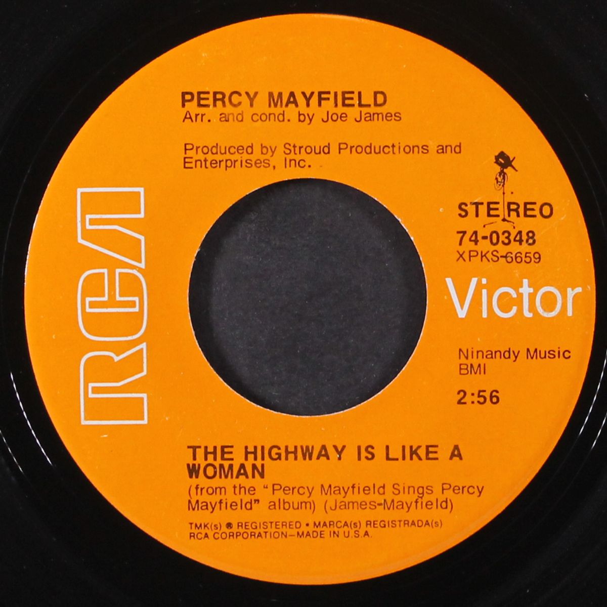 you wear your hair too long / the highway is like a woman by PERCY MAYFIELD