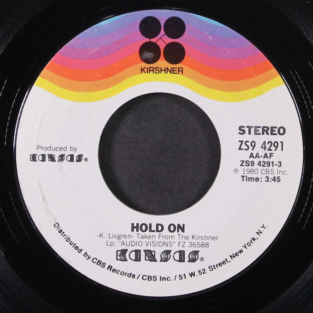 hold on / don't open your eyes by KANSAS