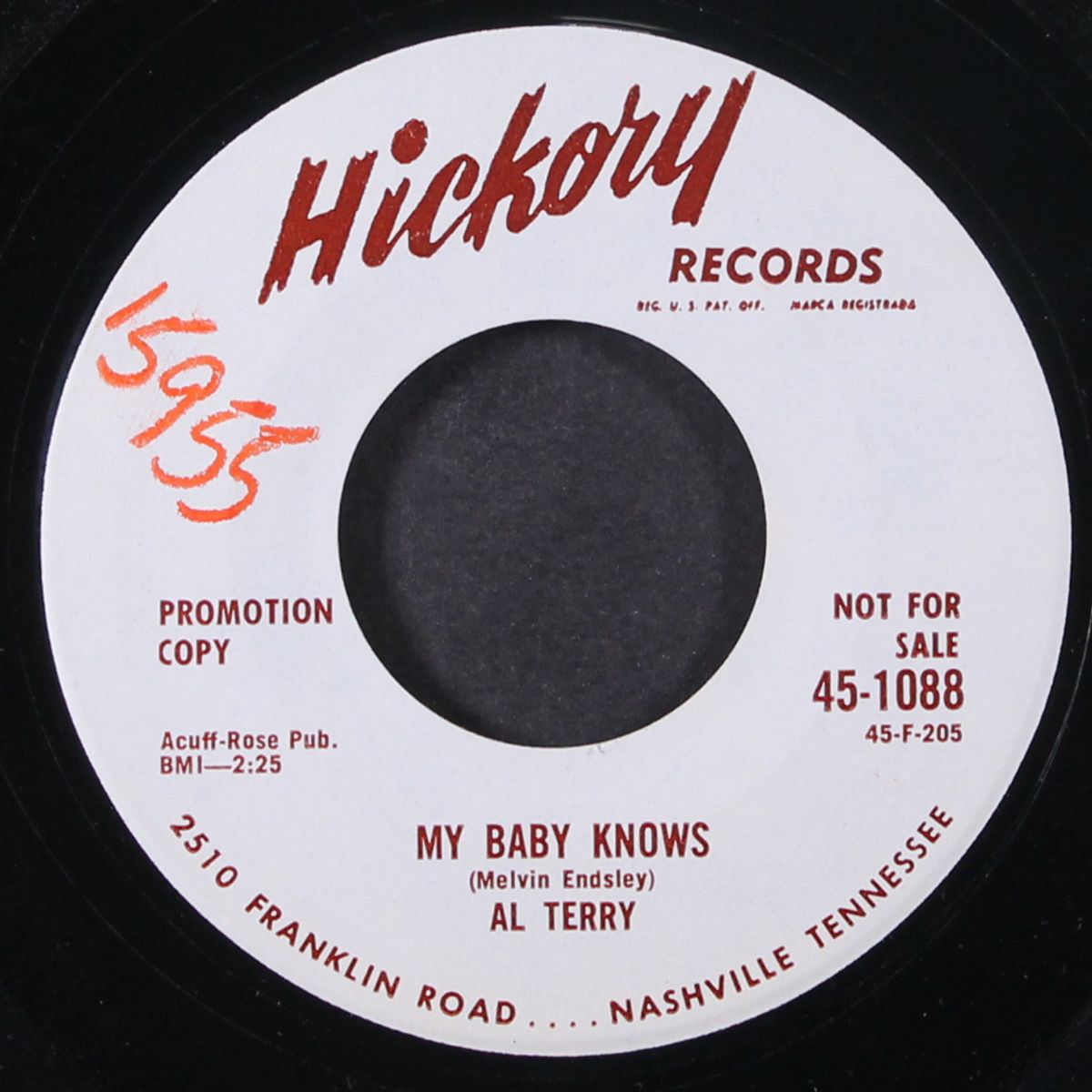 my baby knows by AL TERRY