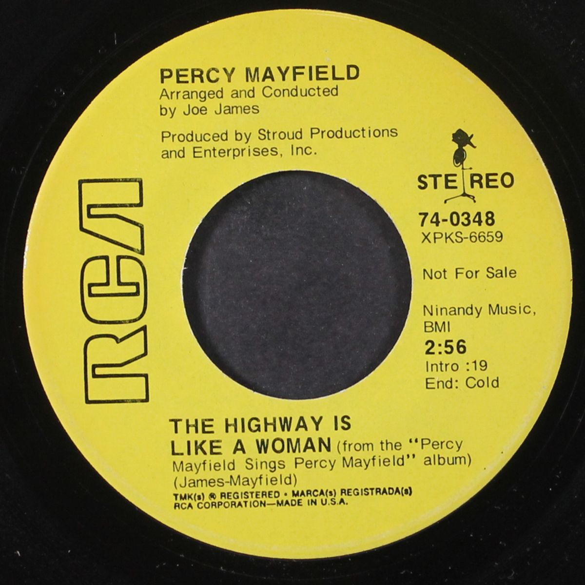 you wear your hair too long / the highway is like a woman by PERCY MAYFIELD