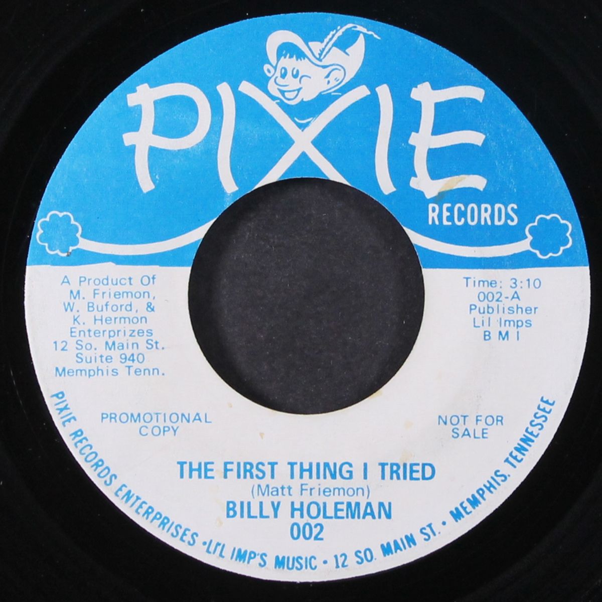 louisiana man / the first thing i tried by BILLY HOLEMAN