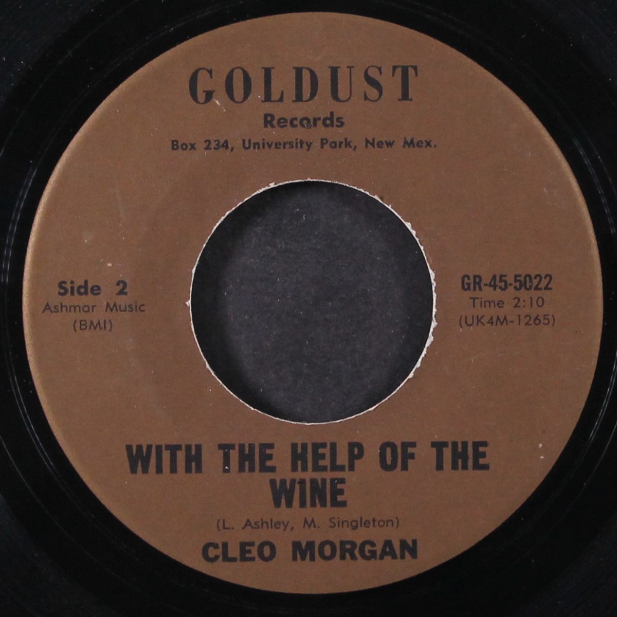 unhappy birthday / with the help of the wine by CLEO MORGAN