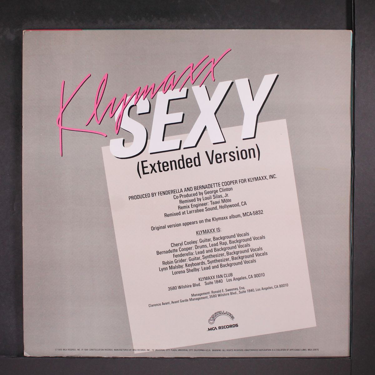 sexy / instro by KLYMAXX
