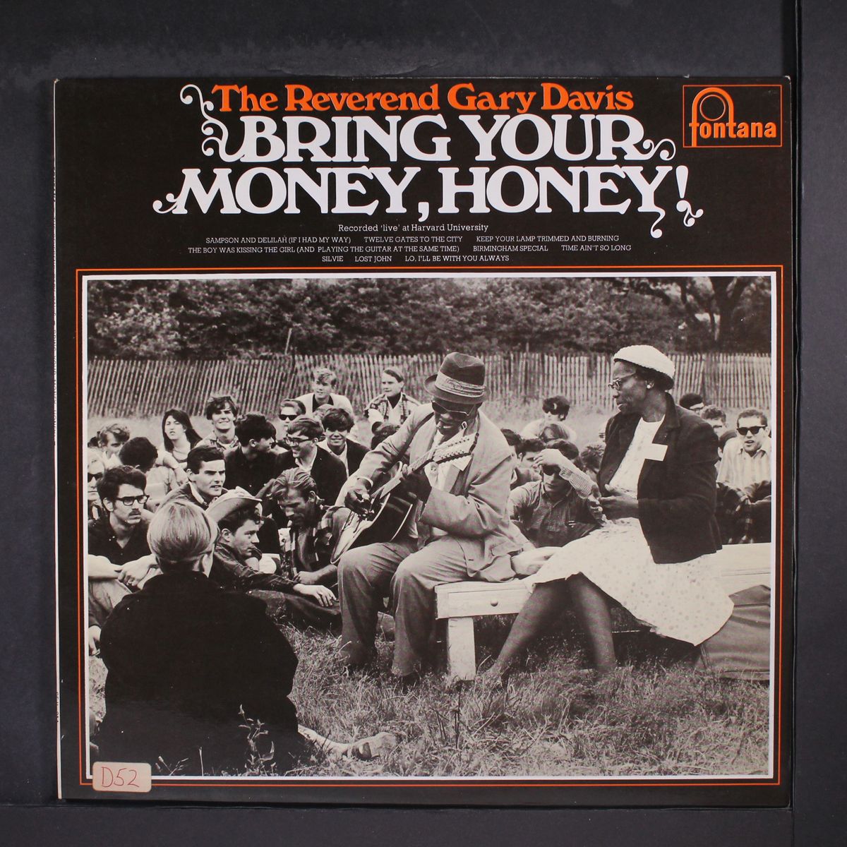 bring your money, honey by REV. GARY DAVIS