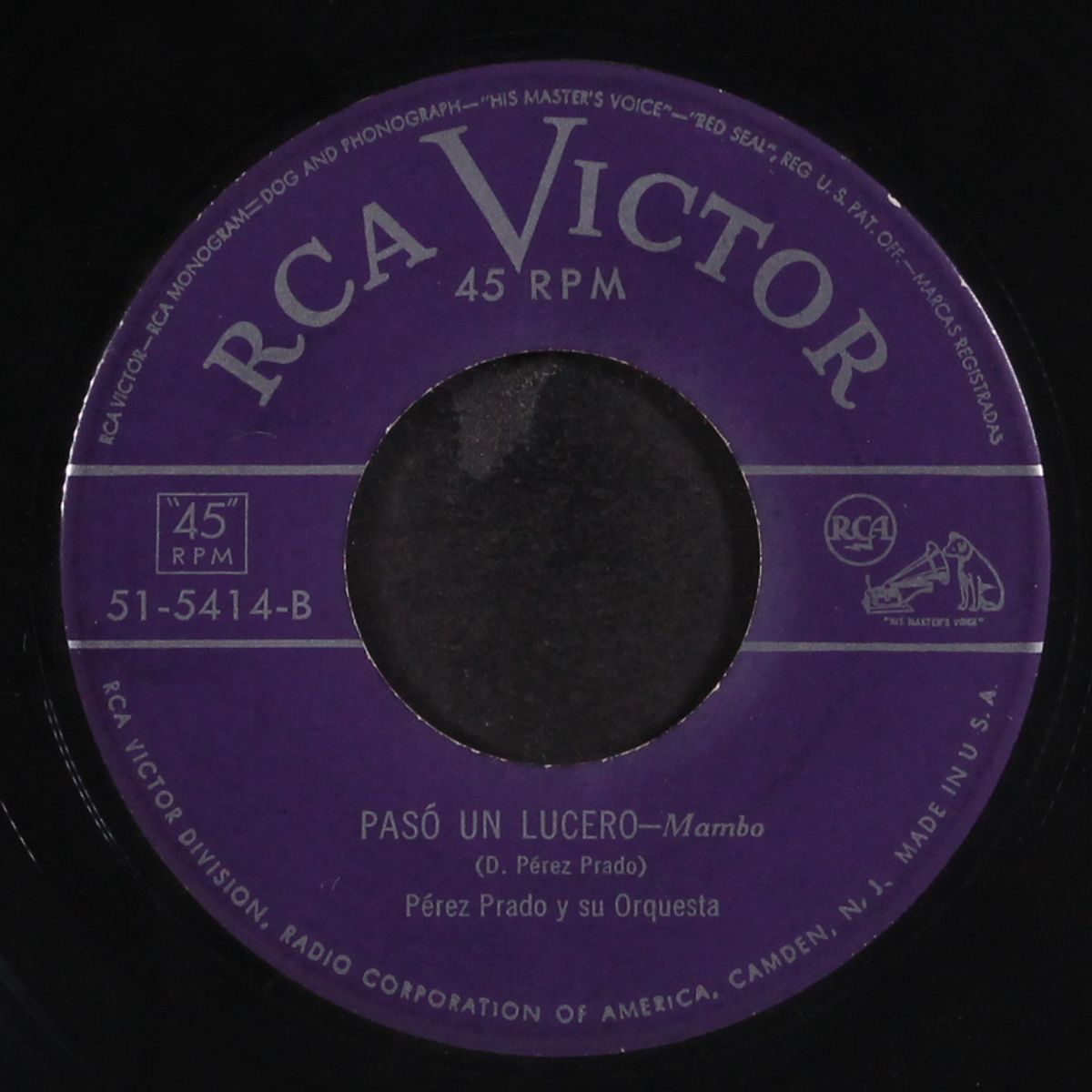 broadway mambo / paso un lucero by PEREZ PRADO