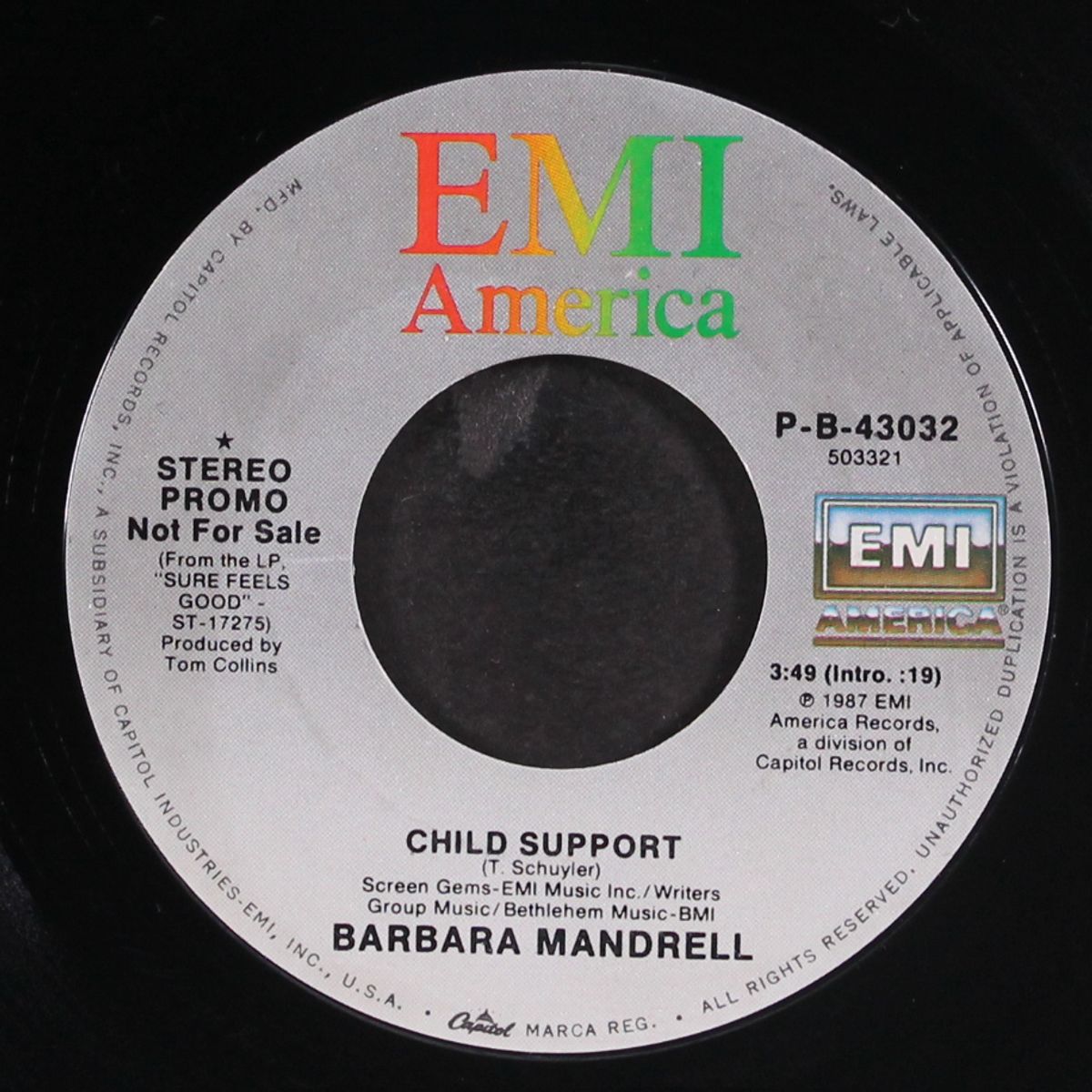 child support by BARBARA MANDRELL
