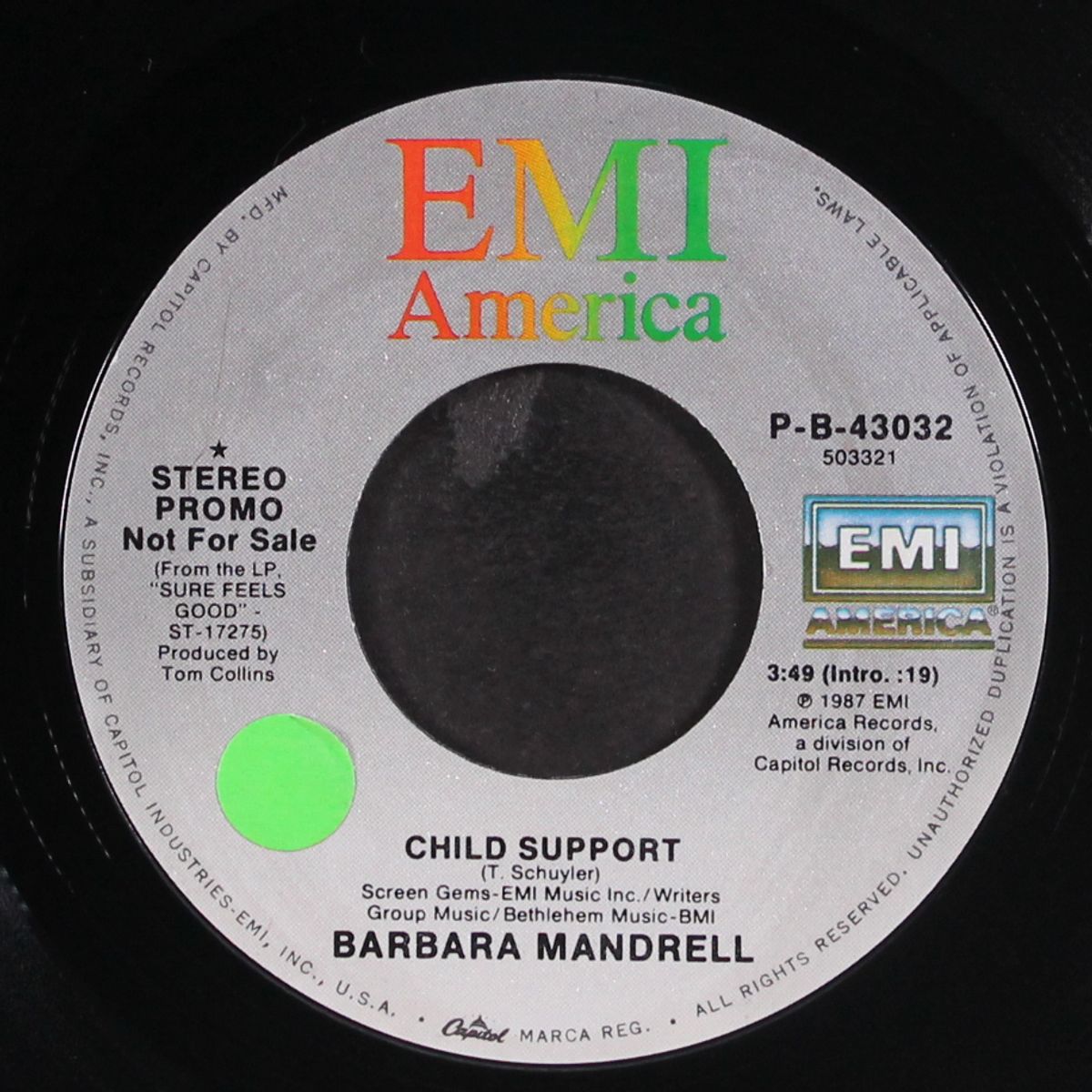 child support by BARBARA MANDRELL