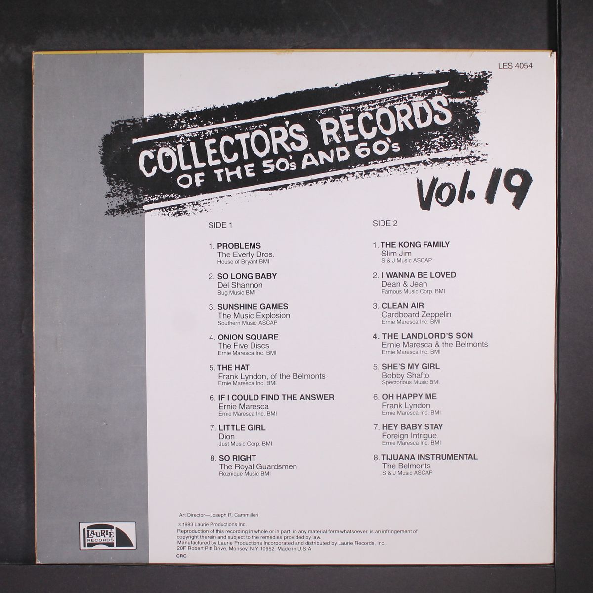 collector's records of the 50's & 60's vol. 19 by VARIOUS