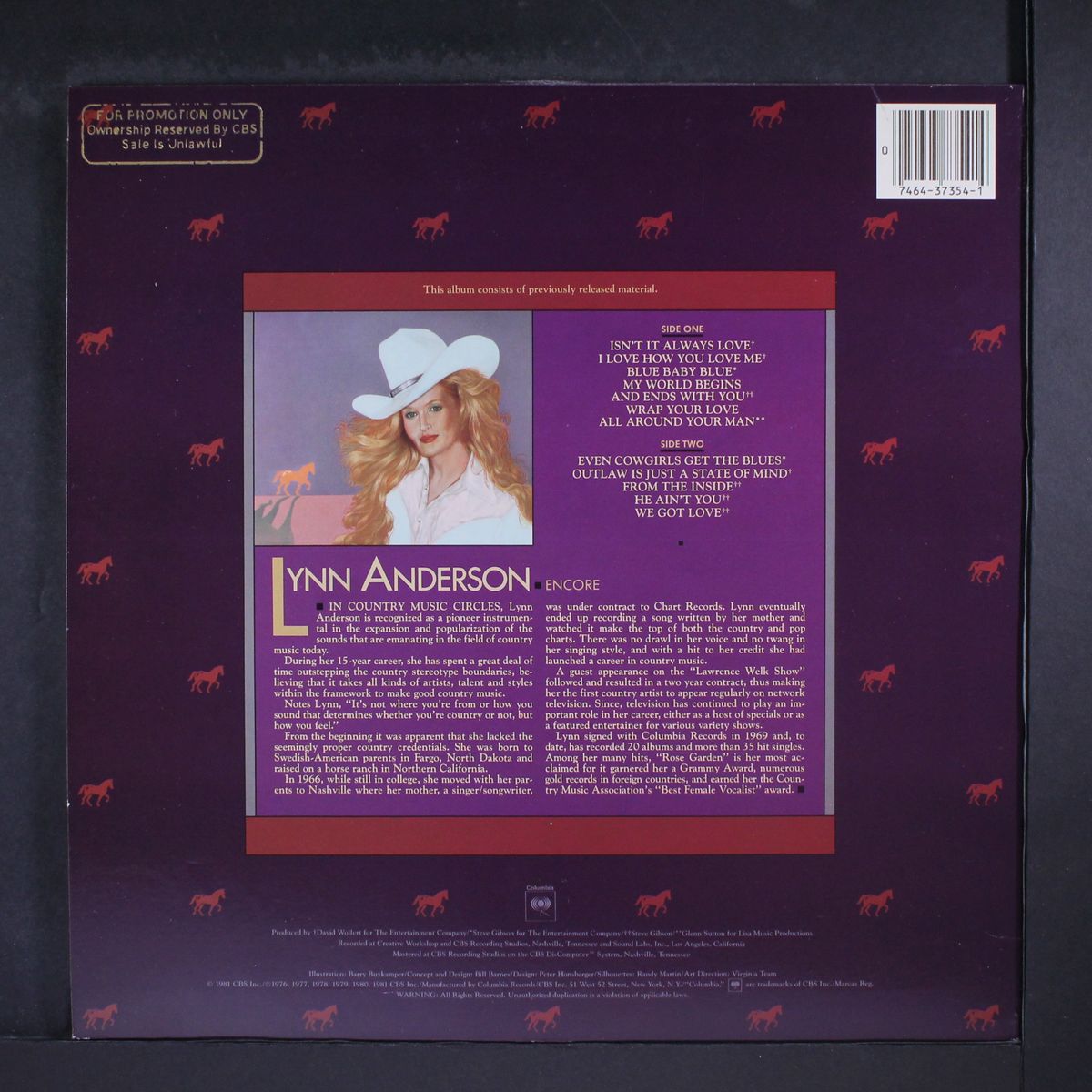 encore by LYNN ANDERSON