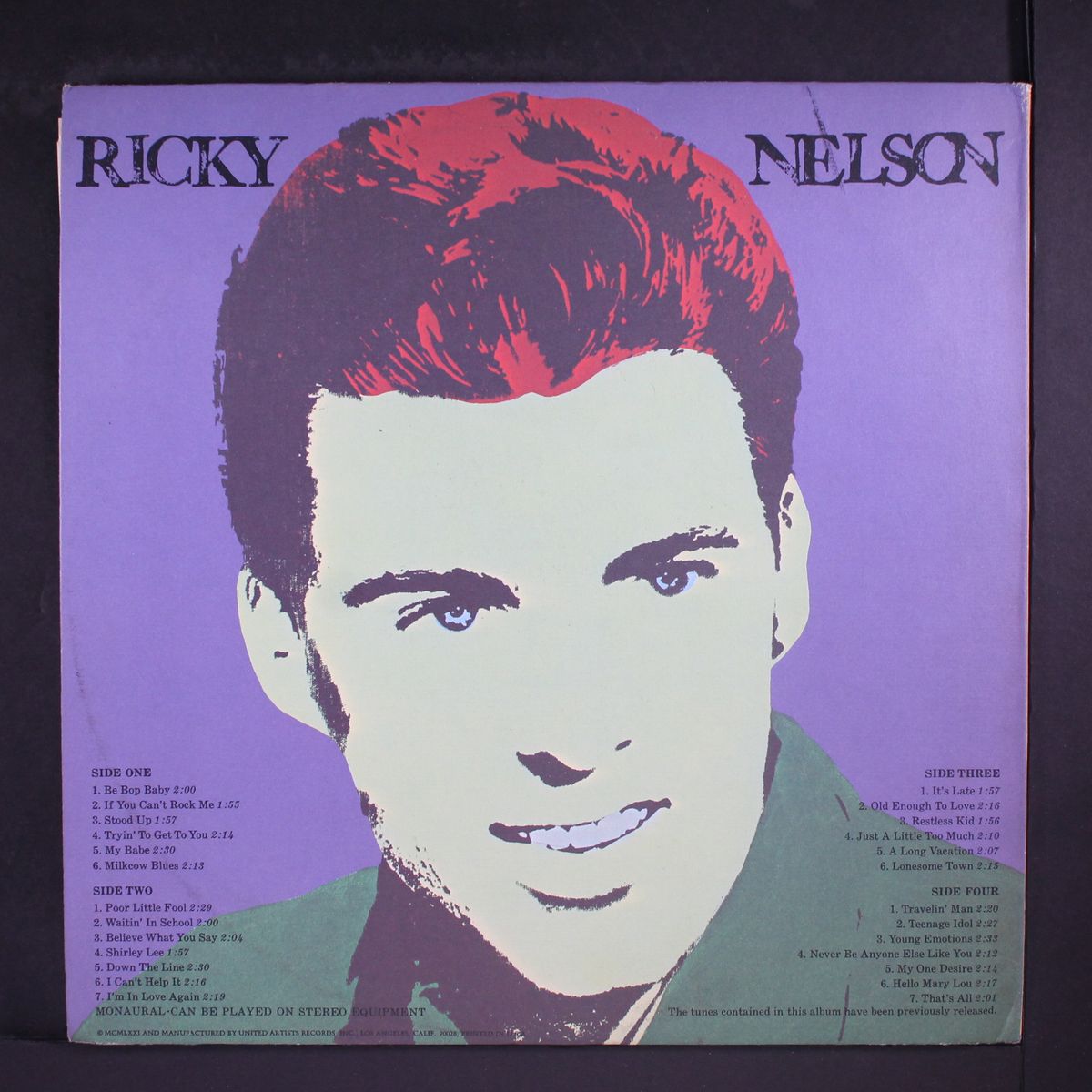 legendary masters series #2 by RICKY NELSON