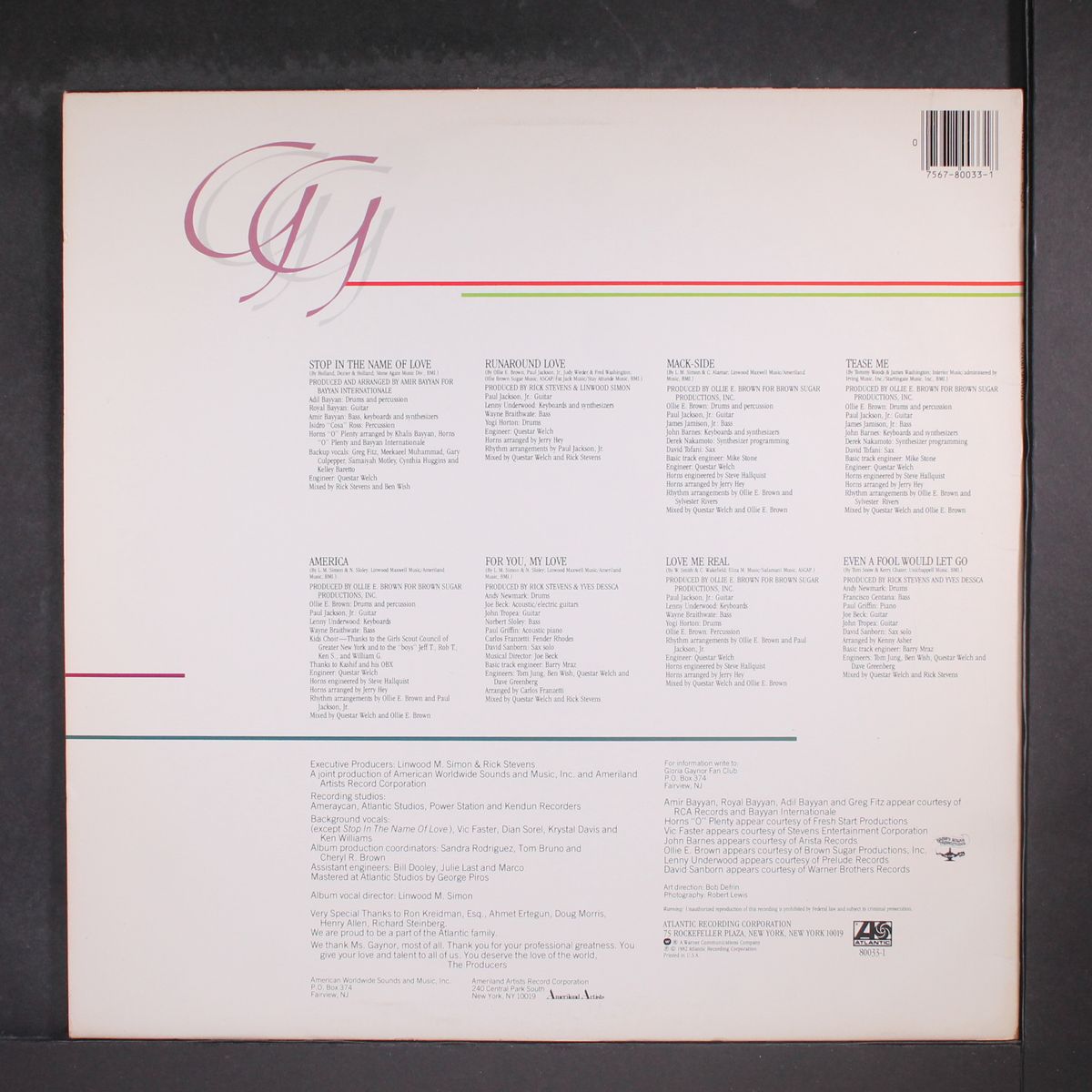gloria gaynor by GLORIA GAYNOR