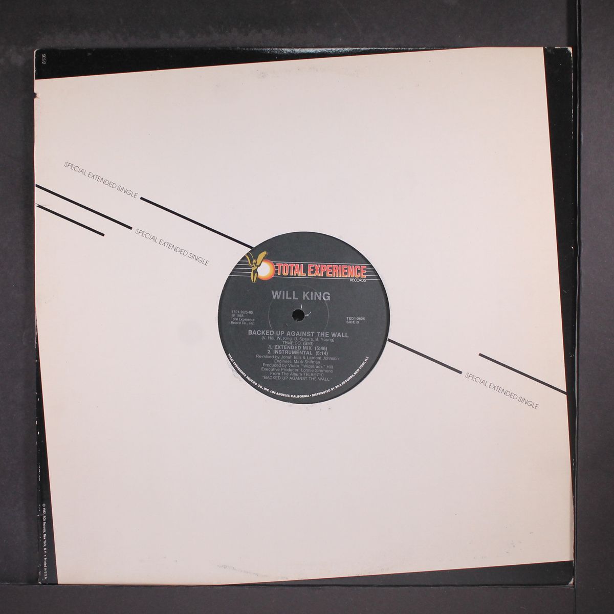 backed up against the wall / long & instro by WILL KING
