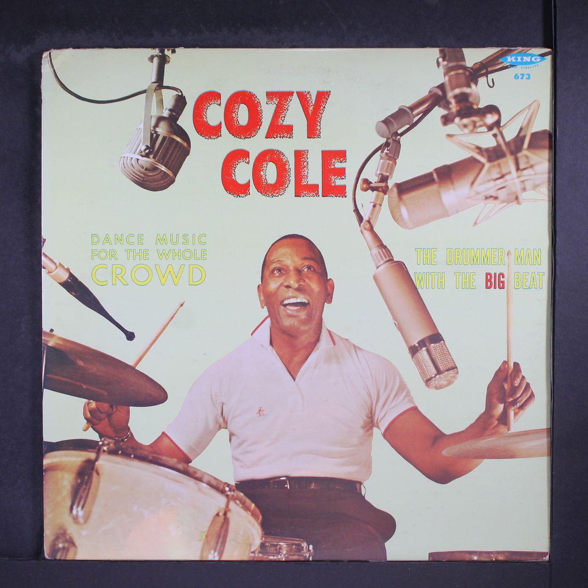 the drummer man with the big beat by COZY COLE
